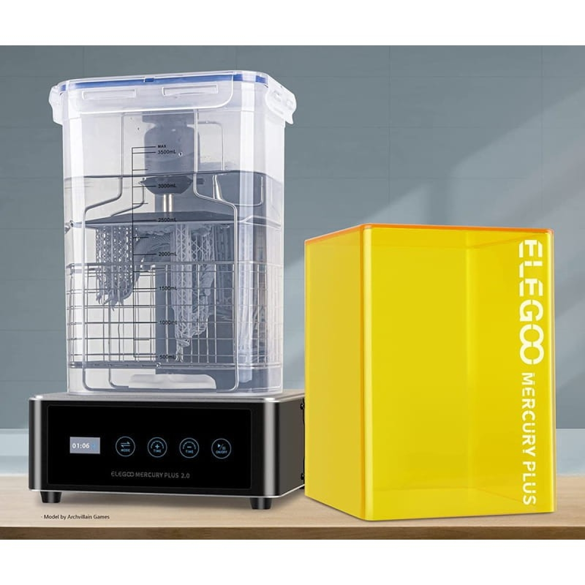ELEGOO Mercury Plus 2.0 Lavagem e Cura