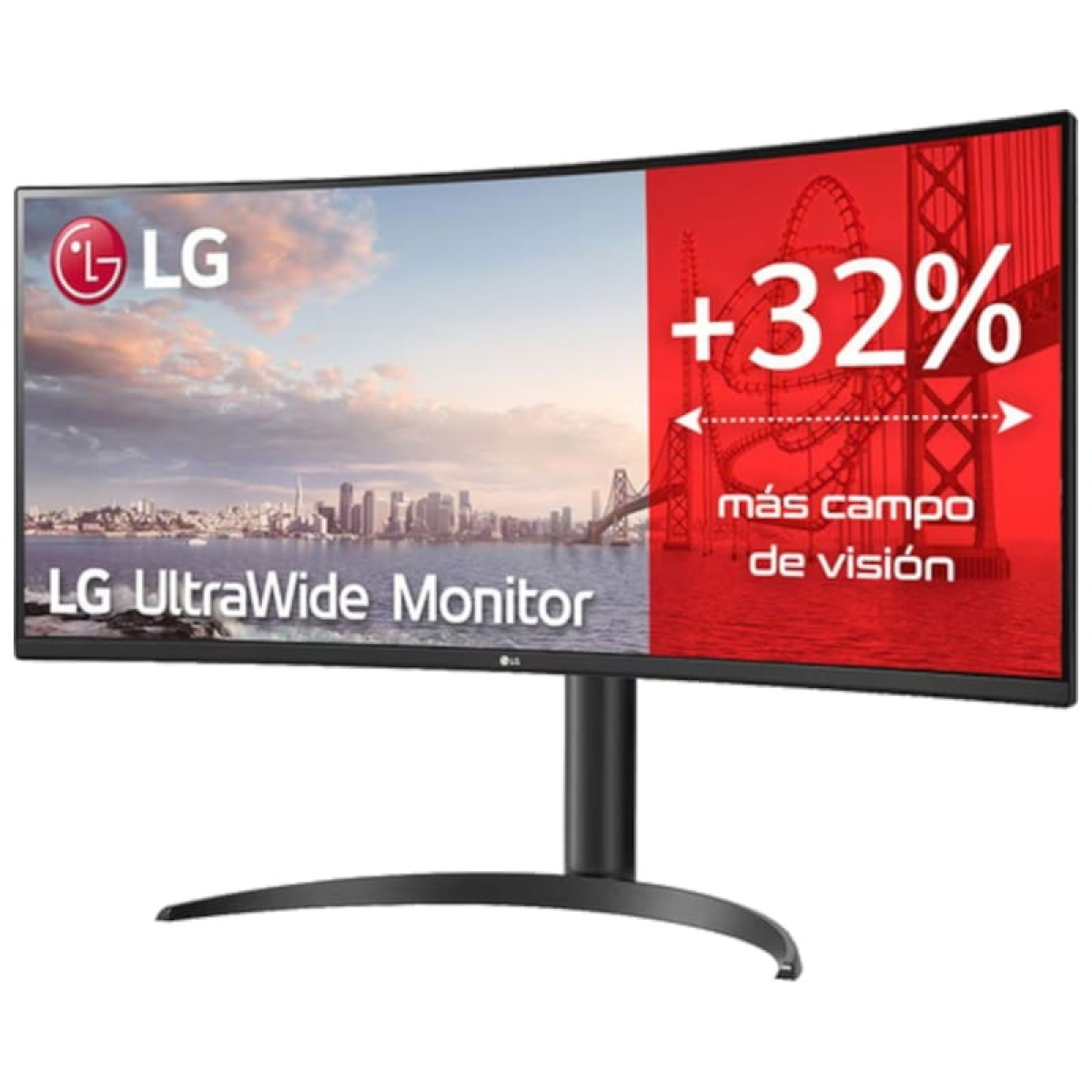 LG 34WP75CP-B 34 QHD VA 160Hz UltraWide Curvo FreeSync – Monitor Gaming