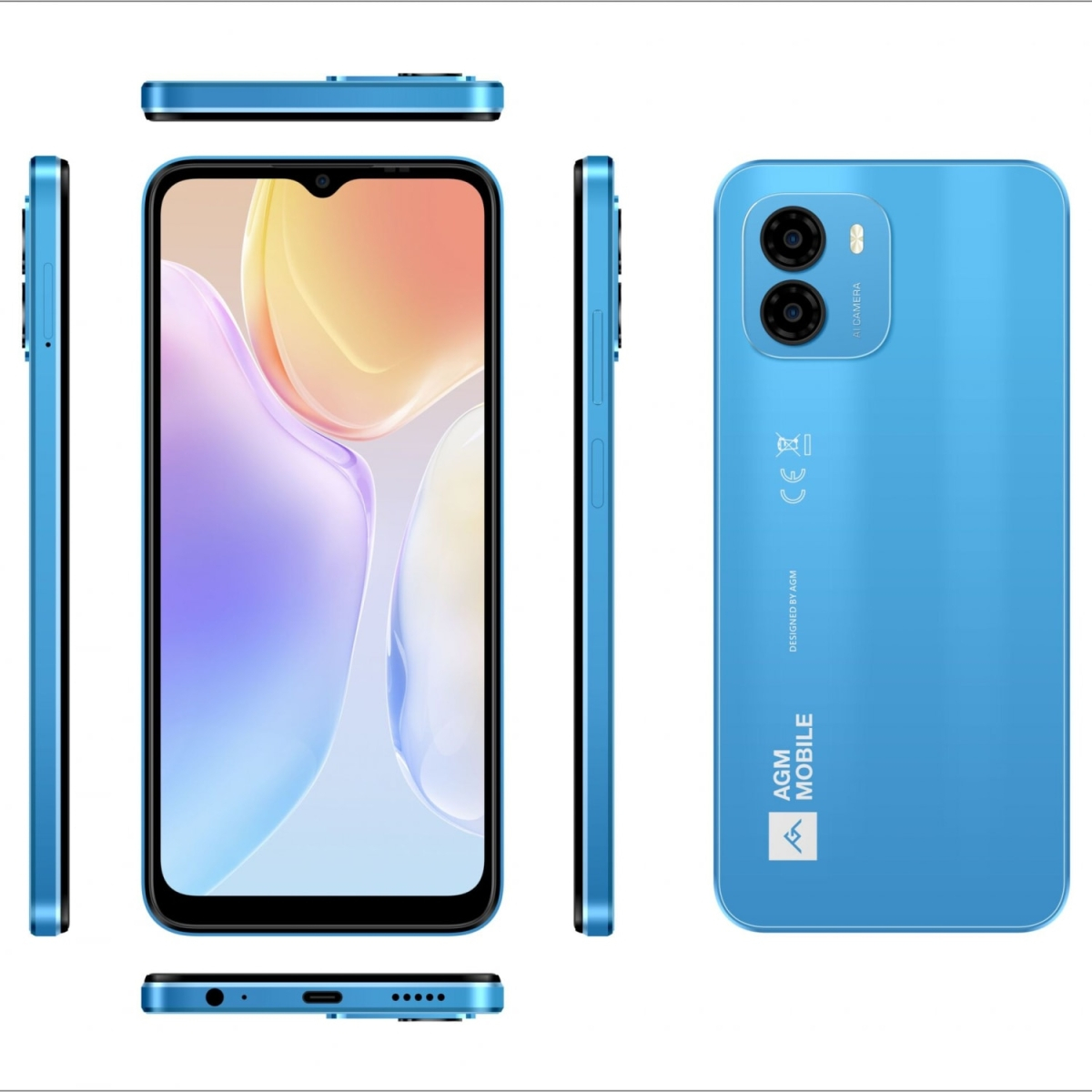 AGM NOTE N1 8/128GB VIVID BLUE