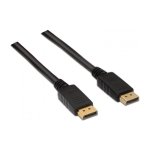AISENS A124-0129 cabo DisplayPort 2 m Preto