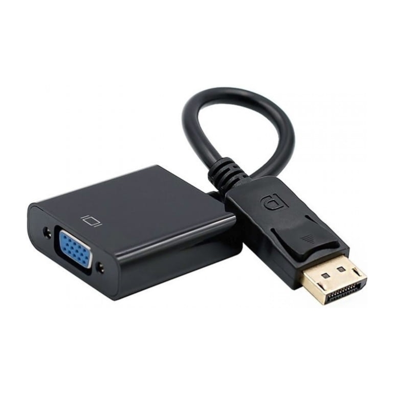 AISENS A125-0367 Porta do ecrã - SVGA Preto - Adaptador