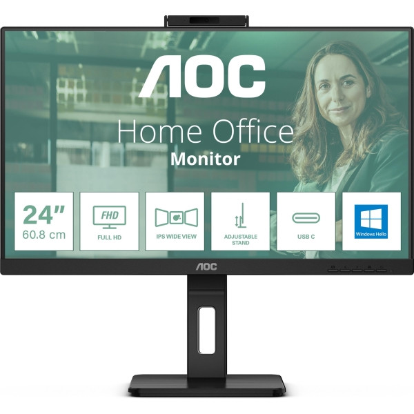AOC 24P3CW 60.45cm 23.8inch IPS TFT 1920x1080 HDMI DP USB Black
