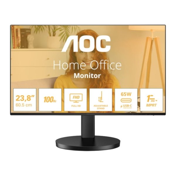 AOC B3 27B3CF2 27" FullHD IPS 100 Hz Preto