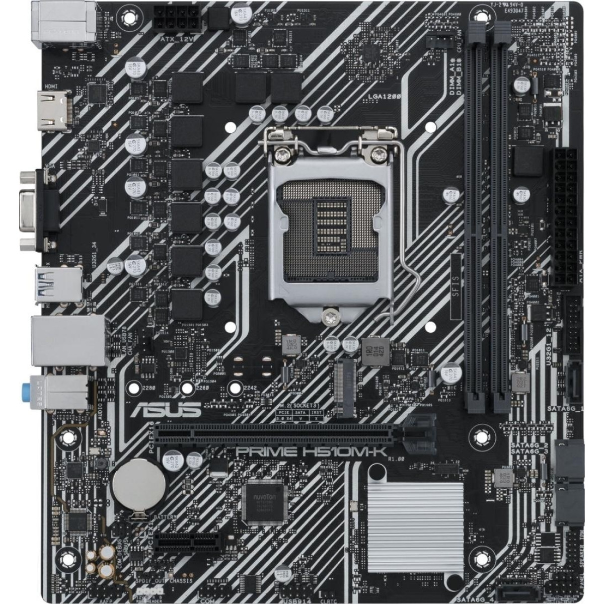ASUS MB PRIME -K Intel,1200,DDR4,mATX