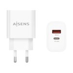Aisens A110-0681 Carregador de Parede 1x USB-C 1x USB 20W Branco