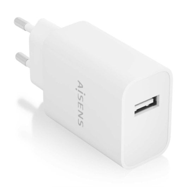 Aisens A110-0853 Carregador de Alta Eficiência USB 10W 5V/2A Branco