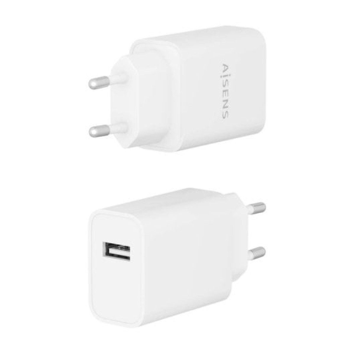 Aisens A110-0853 Carregador de Alta Eficiência USB 10W 5V/2A Branco