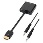 Aisens A122-0126 Video Cable Adapter 0.1 m Black