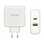 Aisens ASCH-2PD30QC-W Carregador de Parede USB 2.0/USB-C 48W Branco