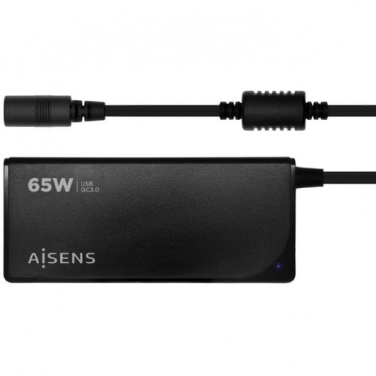 Aisens ASLC-65WAUTO-BK Carregador Universal para Portáteis 65W