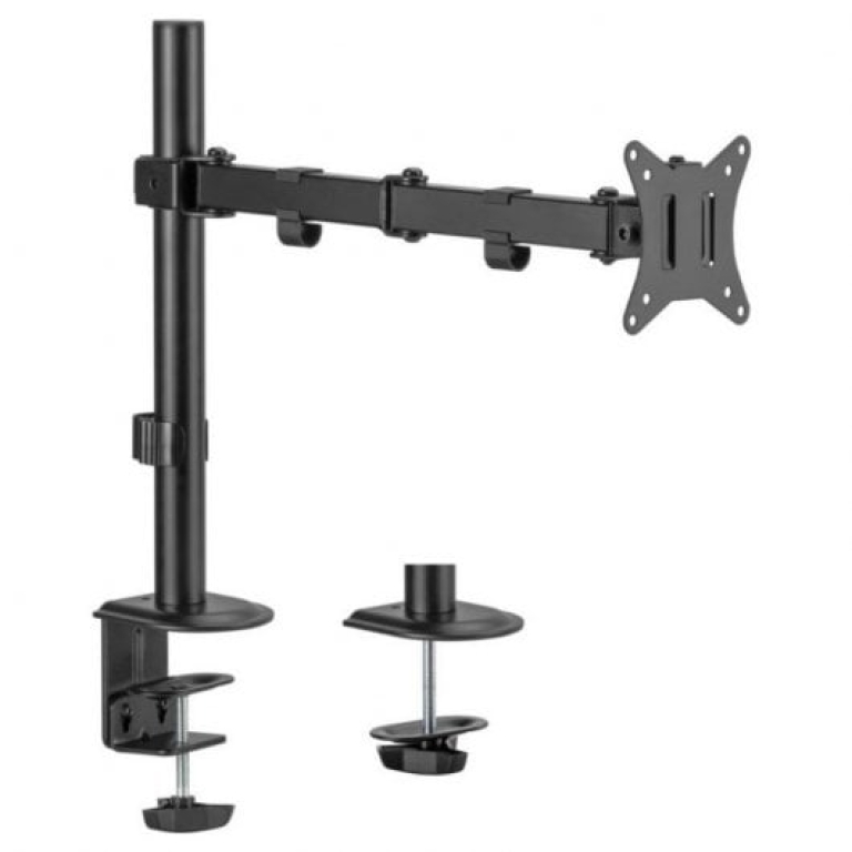 Aisens DT32TSR-147 Suporte de Secretária Giratório/Inclinável para Monitor/TV 17”-32” VESA 100x100 Máx 9Kg