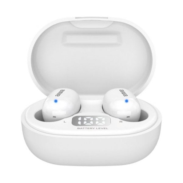 Aiwa EBTW-150 Auriculares Bluetooth Brancos