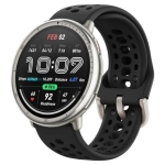 Amazfit Active 2 R Smartwatch 1,32" 2.000nits Mapas Offline Prata Pulseira Preta