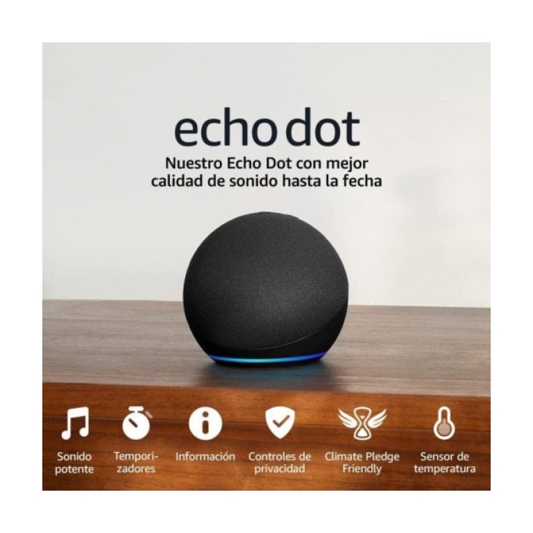 Amazon Echo Dot (5.ª Geração 2022) Altifalante Inteligente WiFi/Bluetooth Antracite