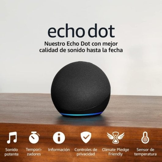 Amazon Echo Dot (5.ª Geração 2022) Altifalante Inteligente WiFi/Bluetooth Antracite