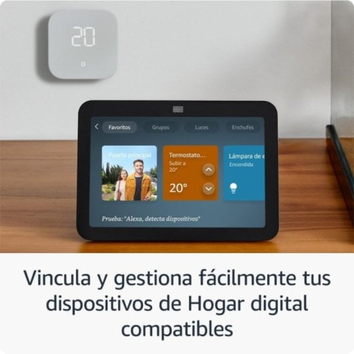 Amazon Echo Show 8 (3.ª Geração 2023) Ecrã Tátil Inteligente Branco