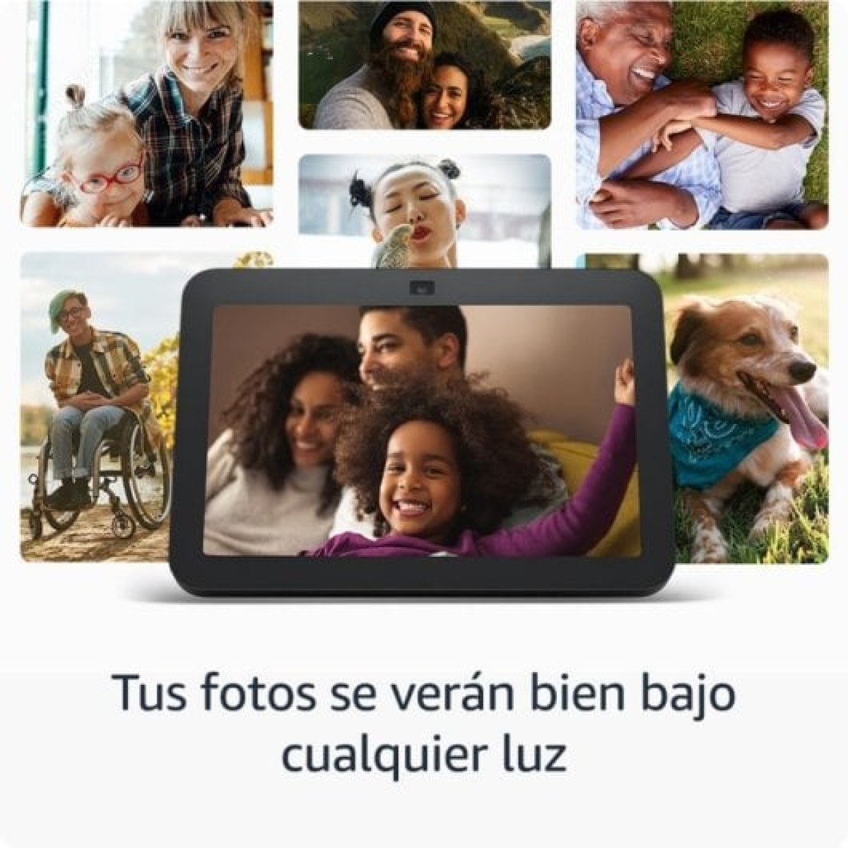 Amazon Echo Show 8 (3.ª Geração 2023) Ecrã Tátil Inteligente Branco