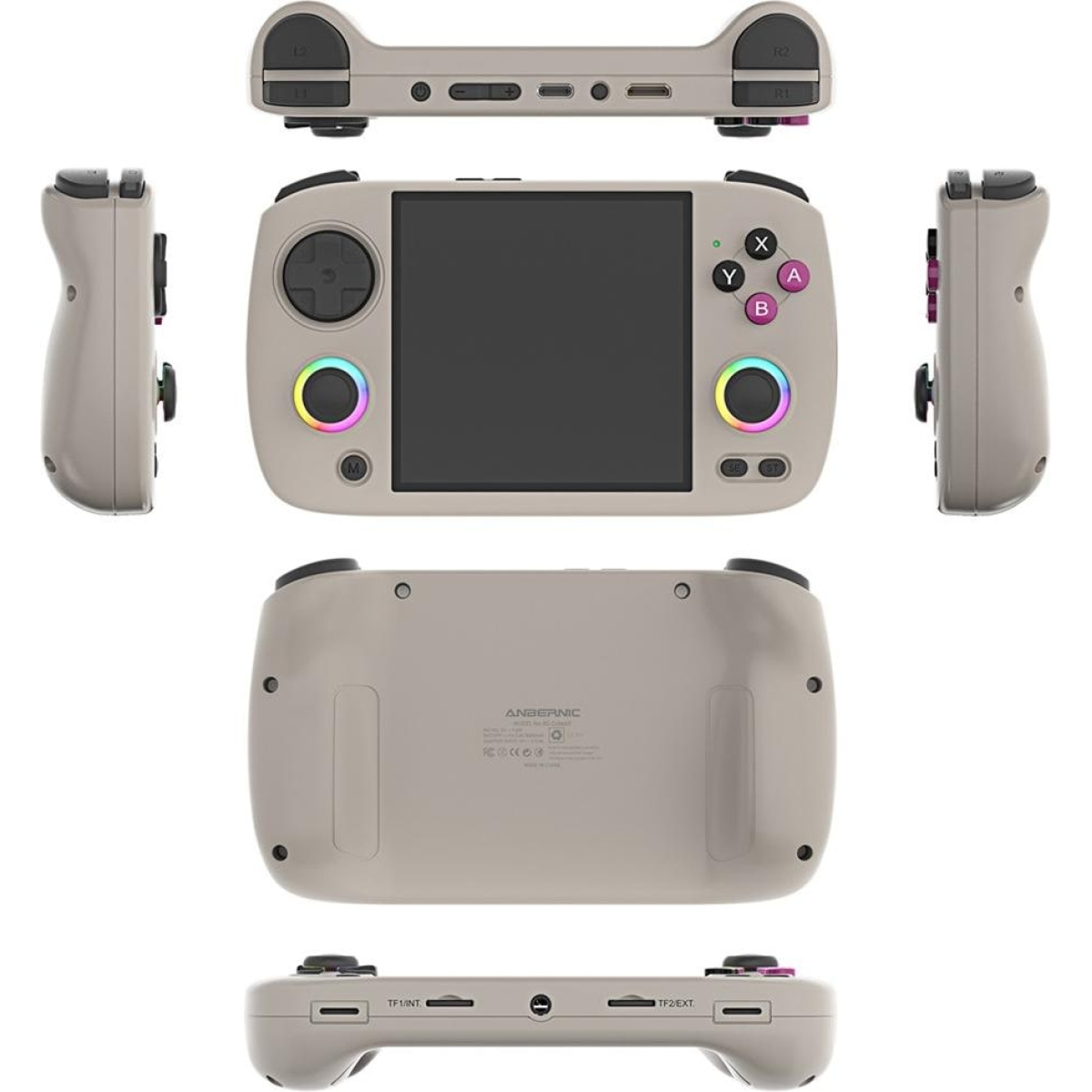 Anbernic Retro-Spielkonsole RG CUBEXX Grey