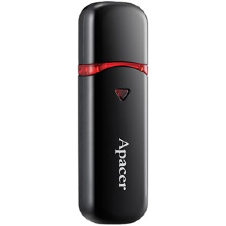 Apacer AH333 32GB - 32 GB - USB Type-A - 2.0 - Cap - 7.8 g - Black