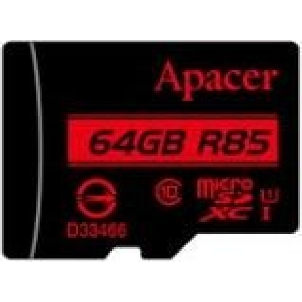 Apacer Flash memory card (microSDXC-to-SD adapter included)