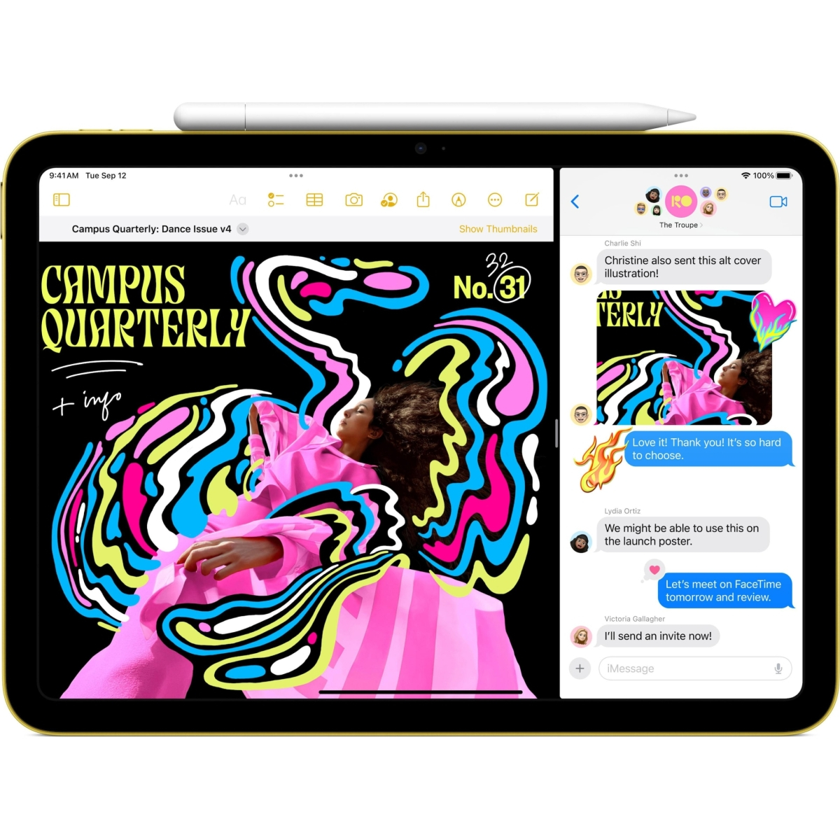 Apple iPad 2022 (10. Gen) inkl. Poweradapter