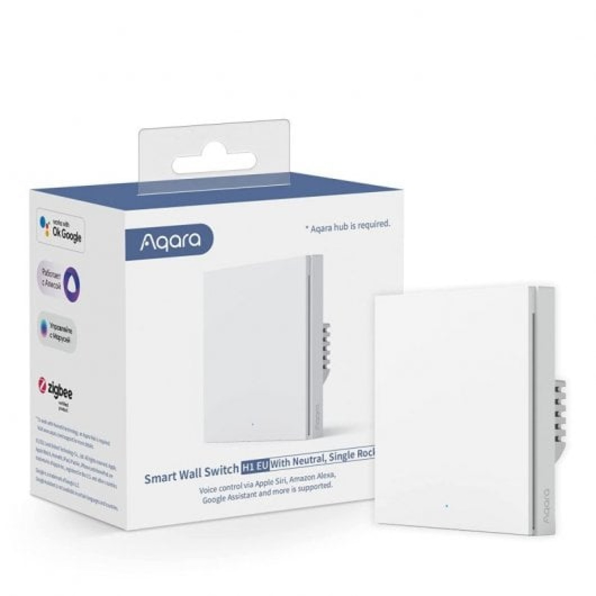 Aqara Smart Wall H1 Interruptor Inteligente de Pared Conductor Neutro