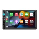Autorádio 2 DIN SWM F7010C 7 polegadas Bluetooth/Carplay USB Preto