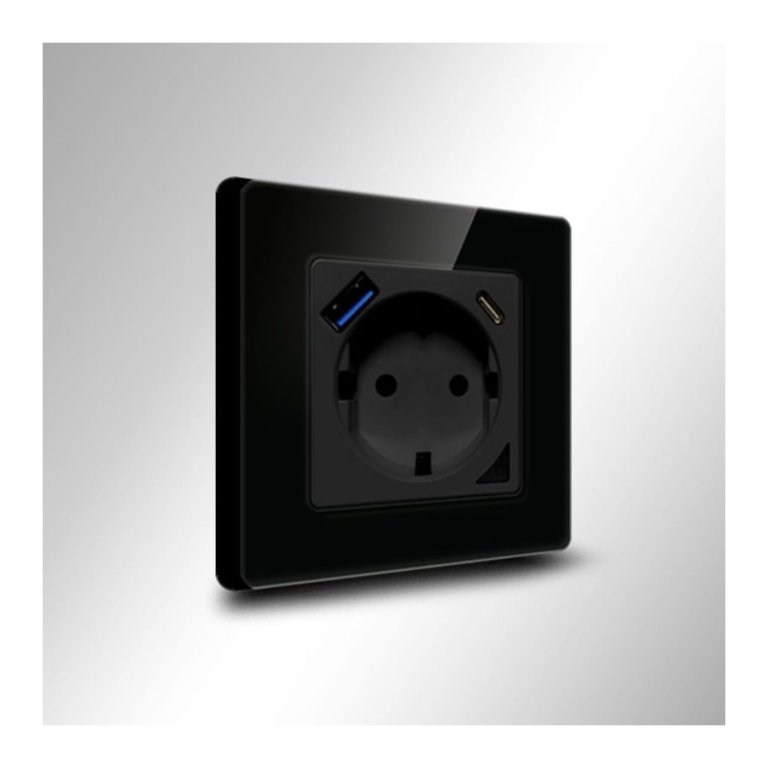 Avatto N-WOT10-USB-B WiFi Preto - Tomada Inteligente