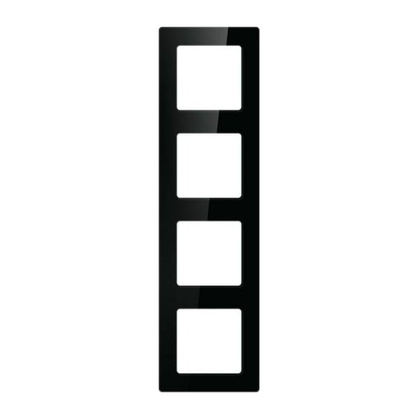 Avatto Quadruple frame socket N-TS10-Frame-B4 (black)