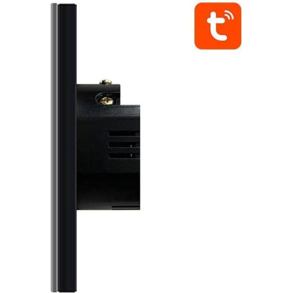 Avatto Smart Light Switch ZigBee ZTS02-EU-B1 1 Way TUYA (black)