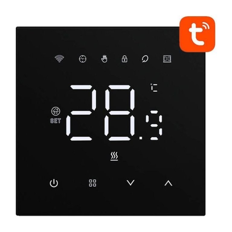 Avatto Smart thermostat WT410-16A-B electric heating 16A WiFi