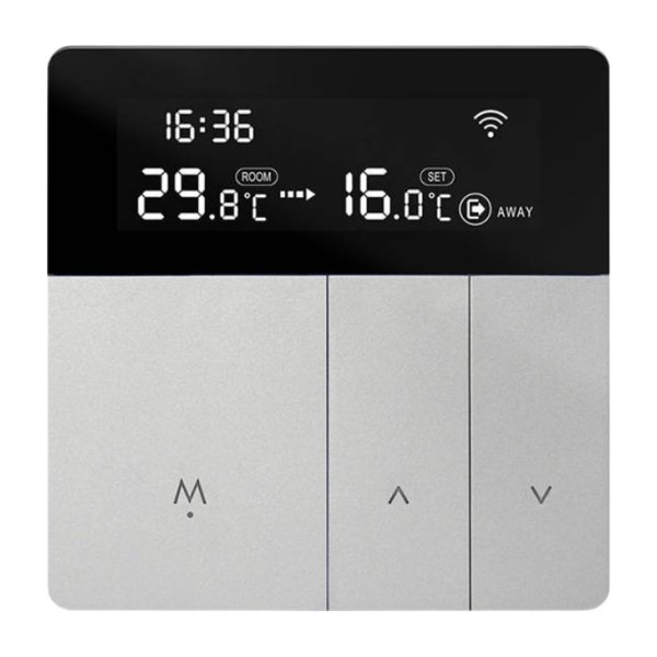 Avatto WT50-WH-3A WiFi Cinzento - Termostato Inteligente