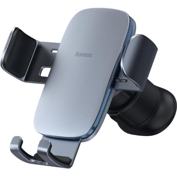 Baseus Metal Age II Gravitational Car Holder on ventilation grid (gray)