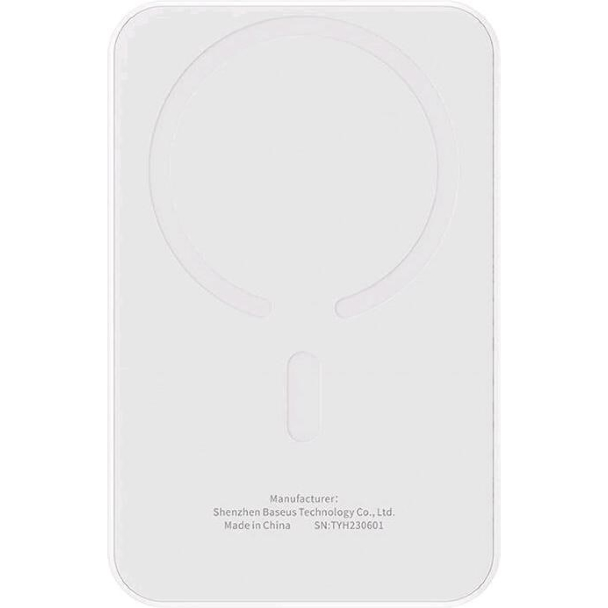 Baseus mini power bank 5000mAh 20W + USB-C cable (20V/3A) - white
