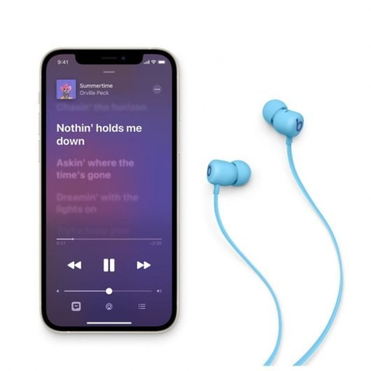 Beats Flex Auriculares Bluetooth Azul Chama
