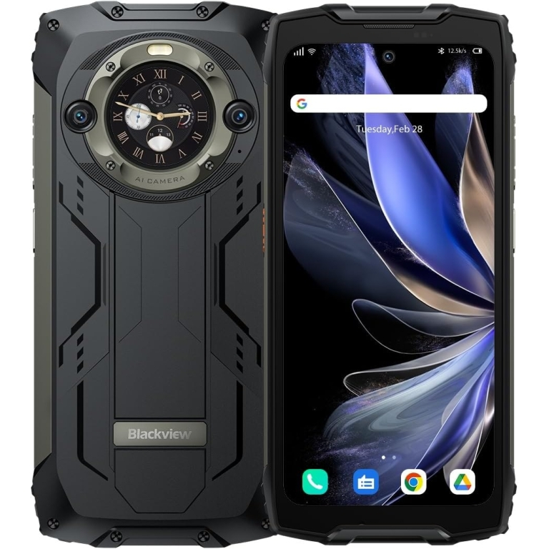 Blackview BV9300 Pro (Écran 6.7" - 256 Go, 12 Go RAM - 15 080 mAh) Vert
