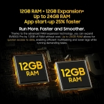 Blackview BV9300 Pro (Écran 6.7" - 256 Go, 12 Go RAM - 15 080 mAh) Vert