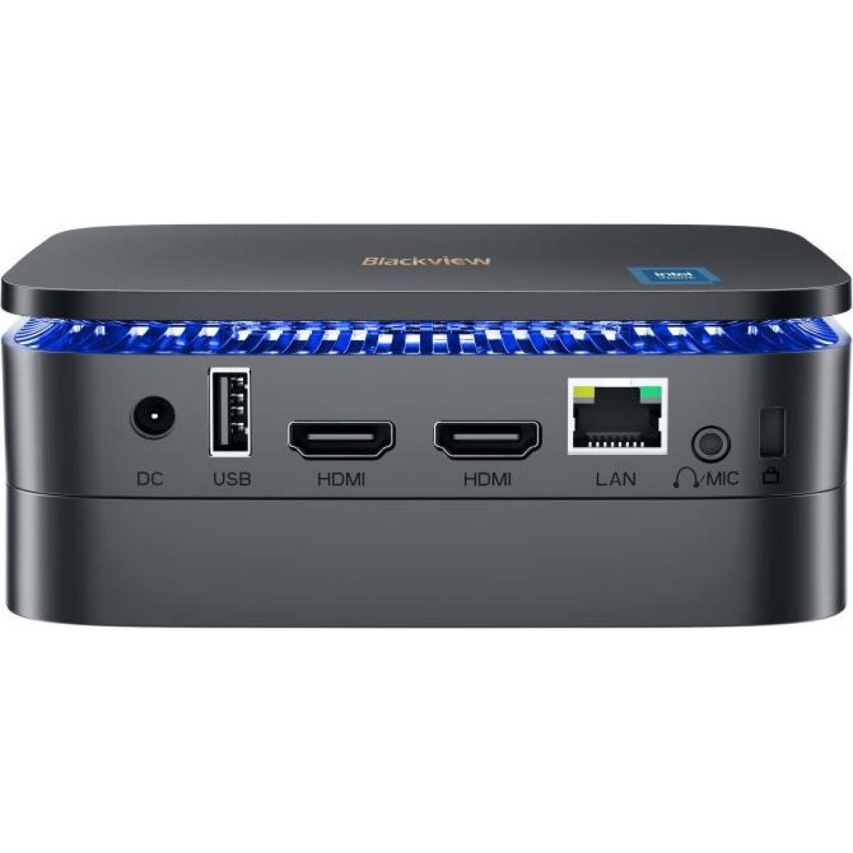 Blackview MP60 (Mini PC - Intel N5095 - 512 GB ROM, 16 GB RAM) Black
