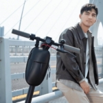 Bolsa de armazenamento para scooter elétrica Xiaomi preta