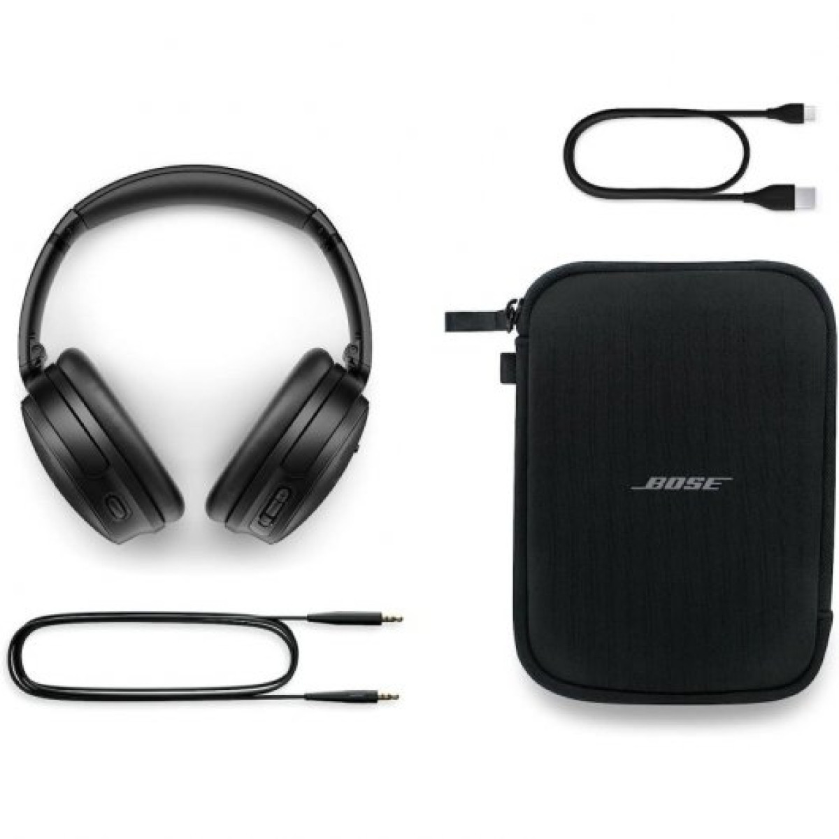 Bose QuietComfort SE Auscultadores Sem Fios com Cancelamento de Ruído Pretos