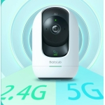 Botslab Indoor Camera 2 Pro, 2.4GHz /5GHz Wi-Fi, Multi-scenes AI recognition, One-Touch Calls, 360°