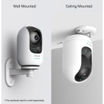Botslab Indoor Camera 2 Pro, 2.4GHz /5GHz Wi-Fi, Multi-scenes AI recognition, One-Touch Calls, 360°