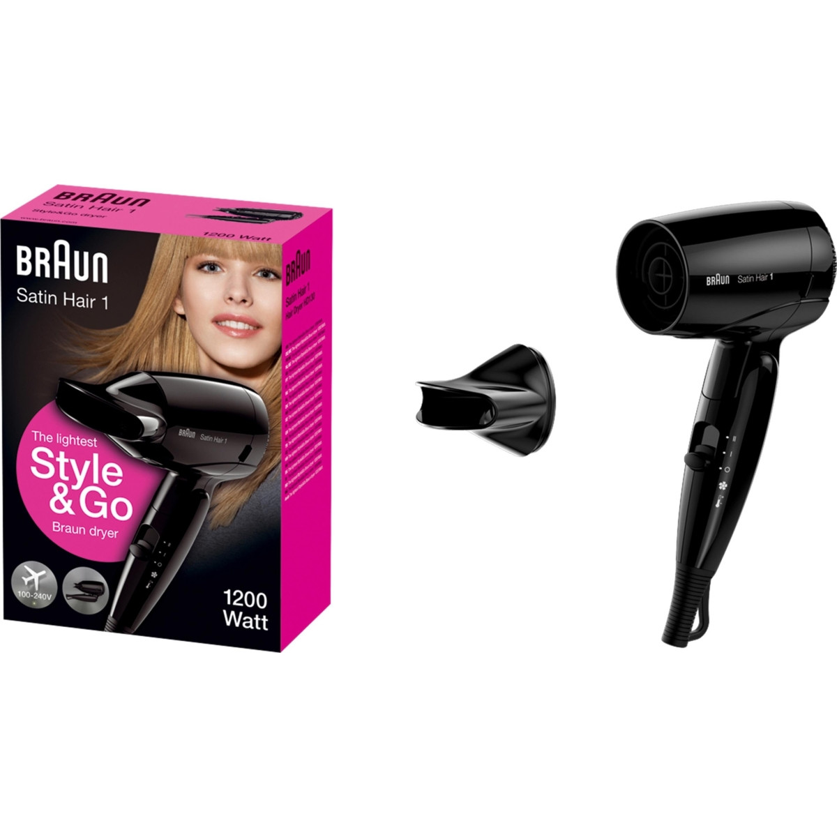 Braun Satin Hair 1