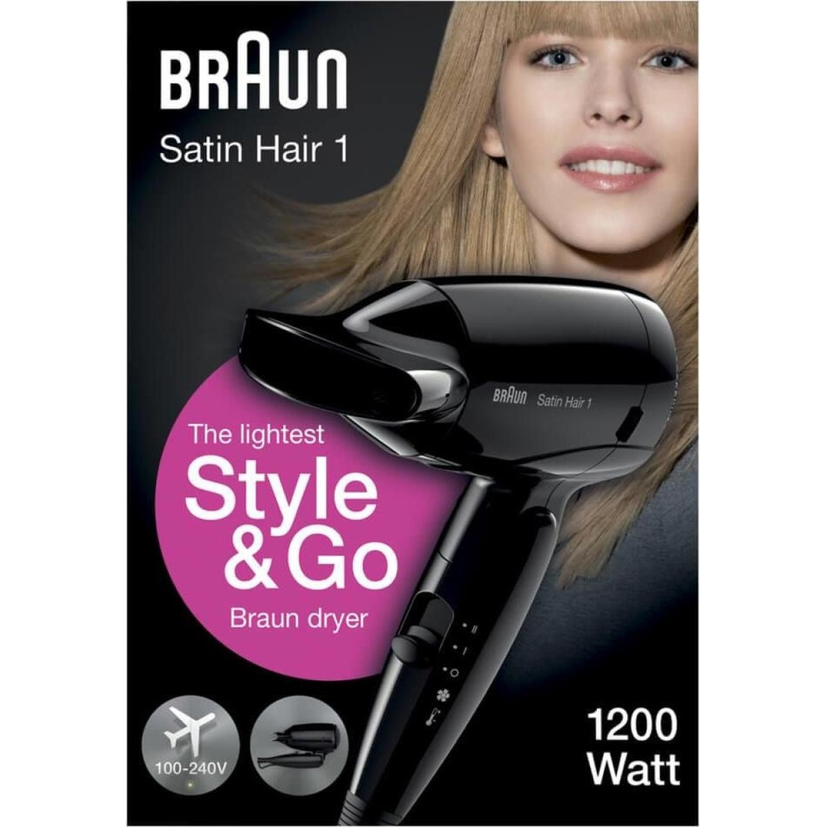Braun Satin Hair 1