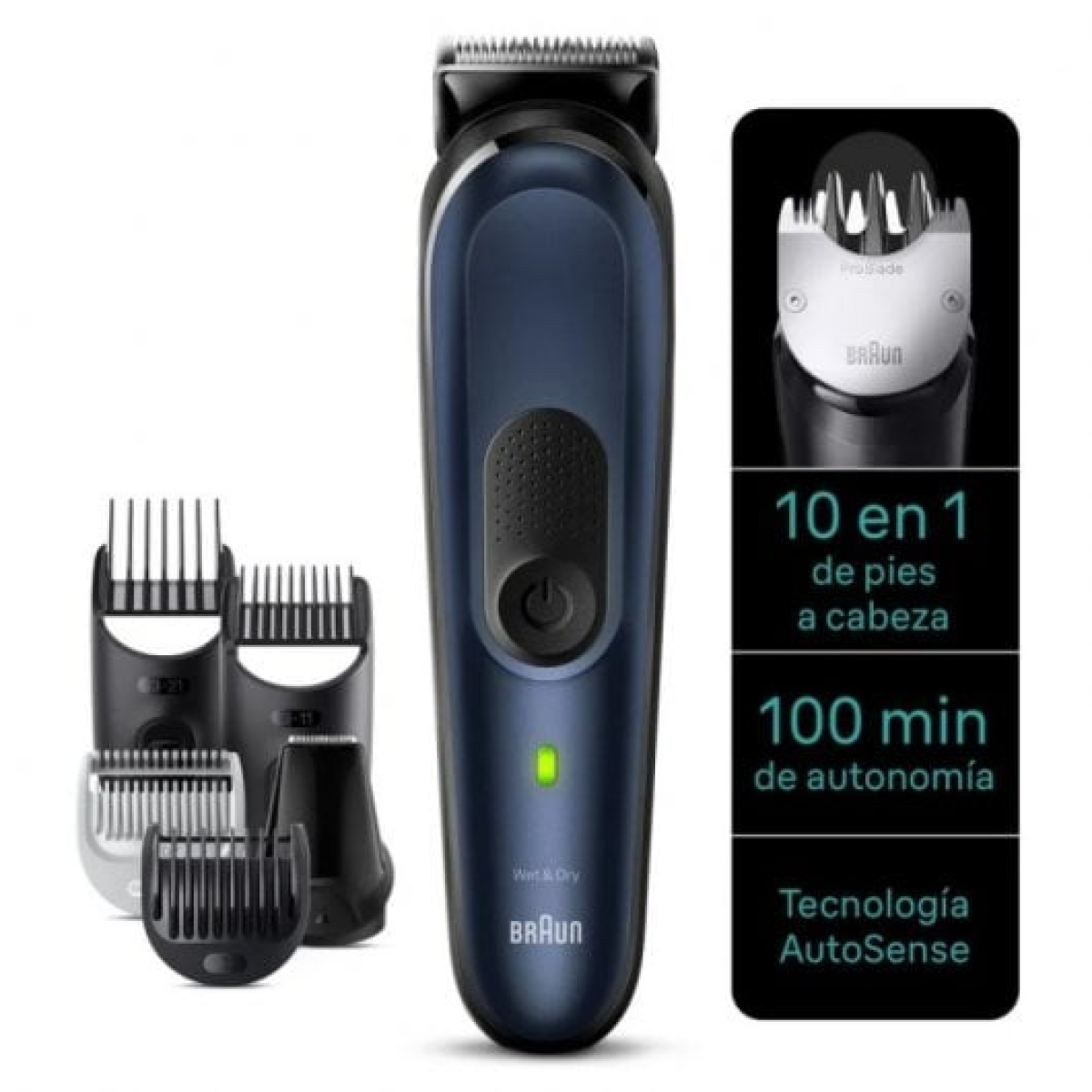 Braun Series 7 MGK7421 Aparador Multifunções 10 em 1 Azul