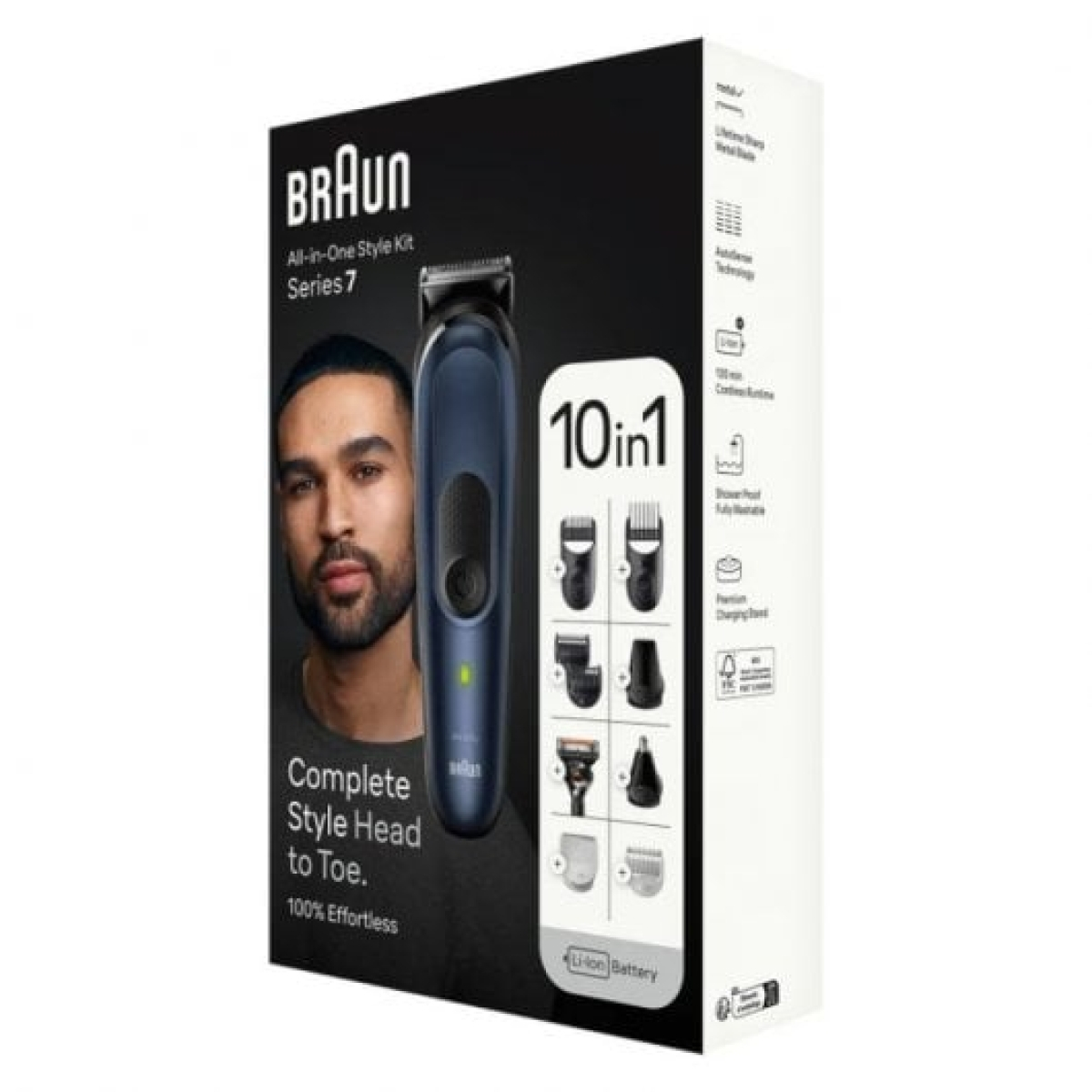 Braun Series 7 MGK7421 Aparador Multifunções 10 em 1 Azul
