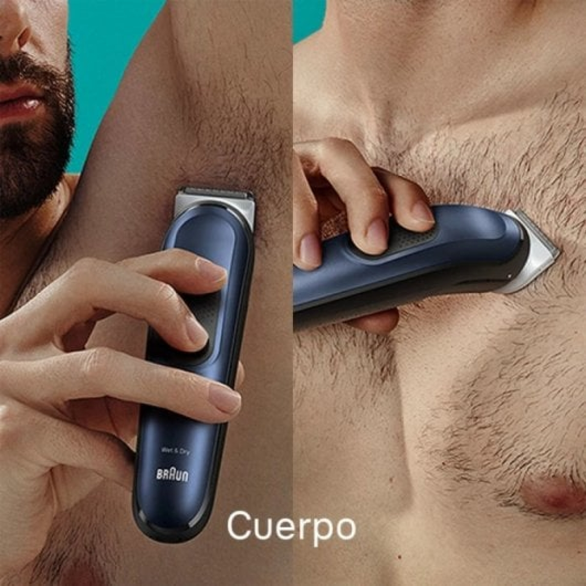 Braun Series 7 MGK7421 Aparador Multifunções 10 em 1 Azul