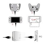 Cabo de carregamento e dados USB-C para N-Switch / OLED TNS-868