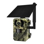 Câmara de segurança IP Escam QF380 4G/LTE Solar