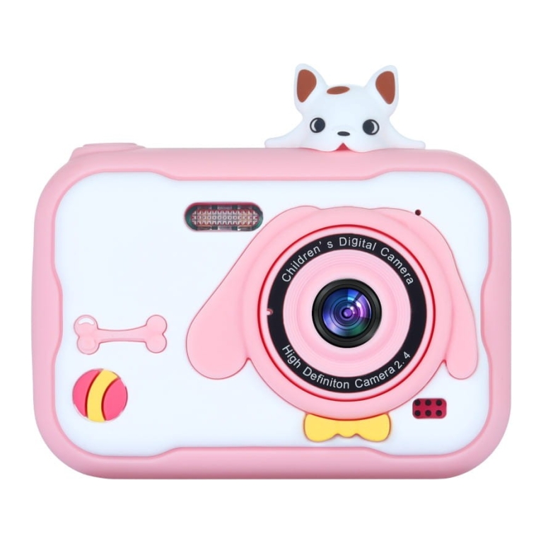 Câmera Digital A8S Rosa